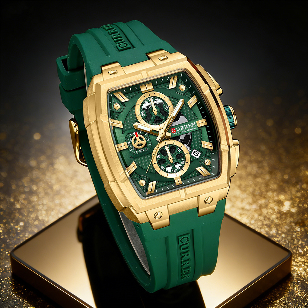 Vintage Fashion Watches - CURREN Luxury Vintage Watch for Men