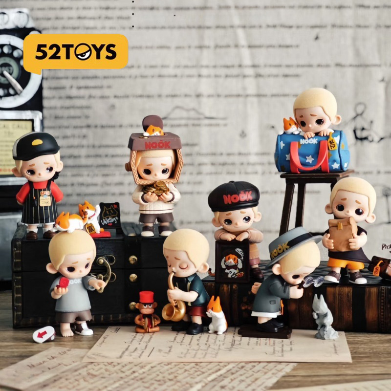 Vintage Fashion Toys - 52toys Nook Vintage Store Series Fashionable