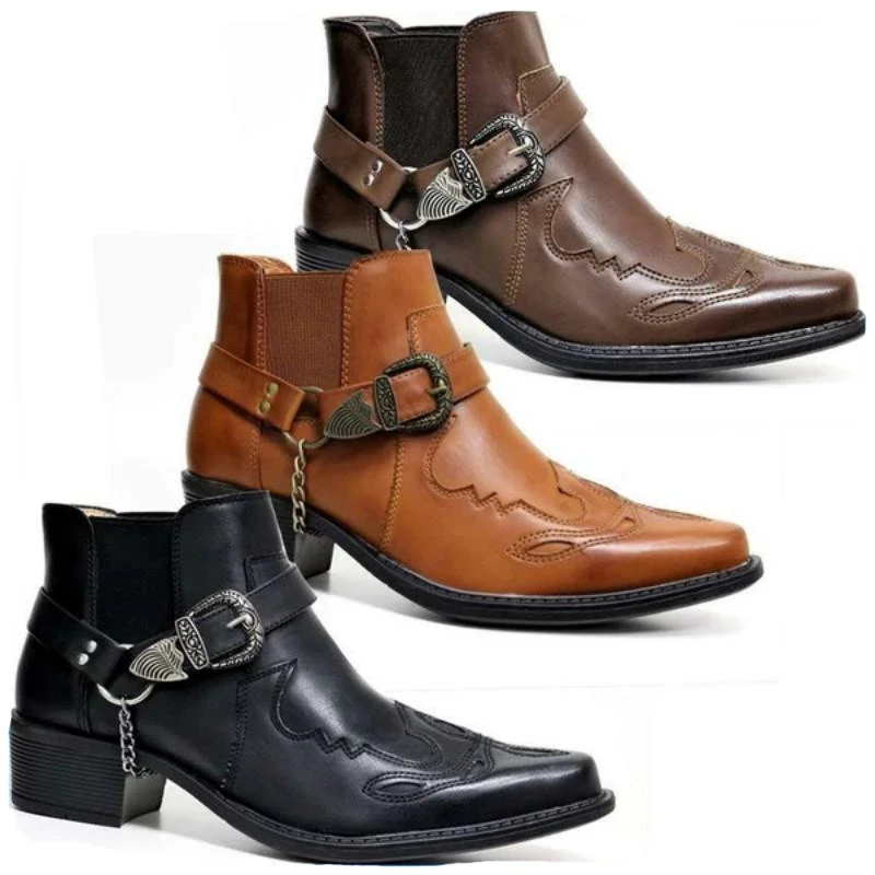 Vintage Fashion In 2026 - Fashion 2026 Men's Vintage Cowboy Boots