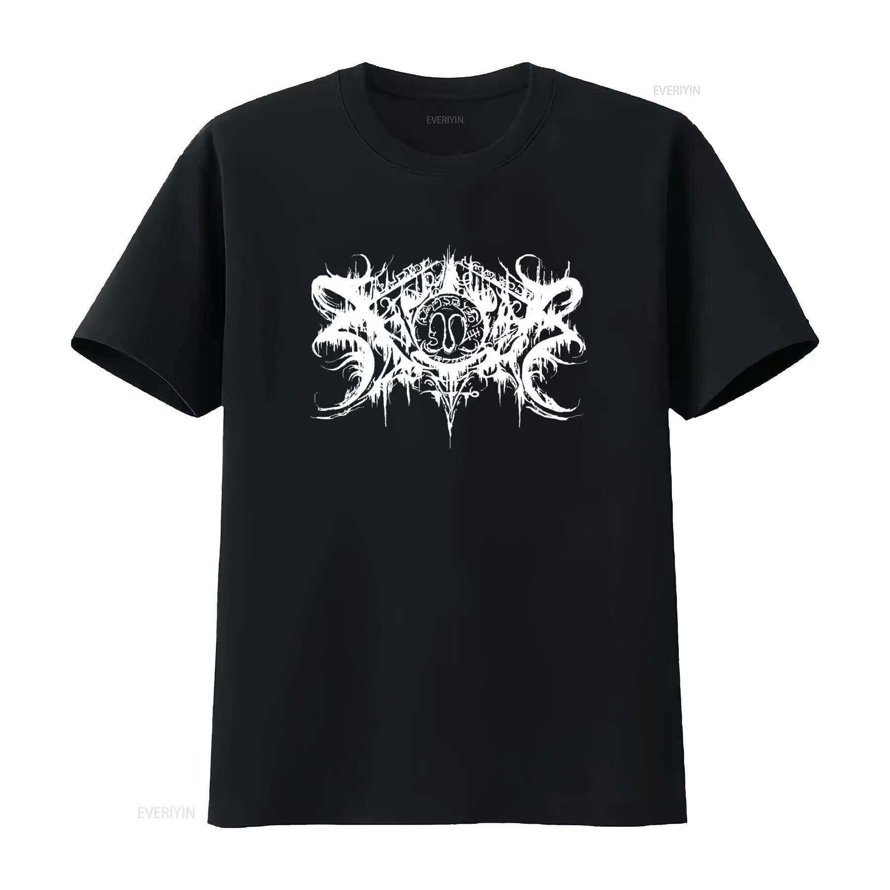 Vintage Fashion Logo - Band Xasthur White Logo On Black