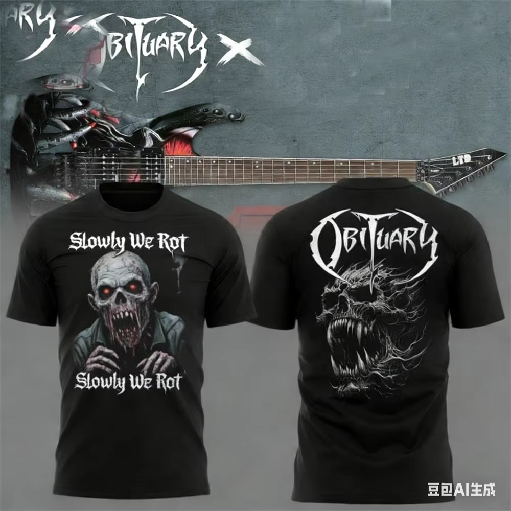 New Hot Vintage Rock Obituary  - Vintage Fashion Obituaries recension och pris