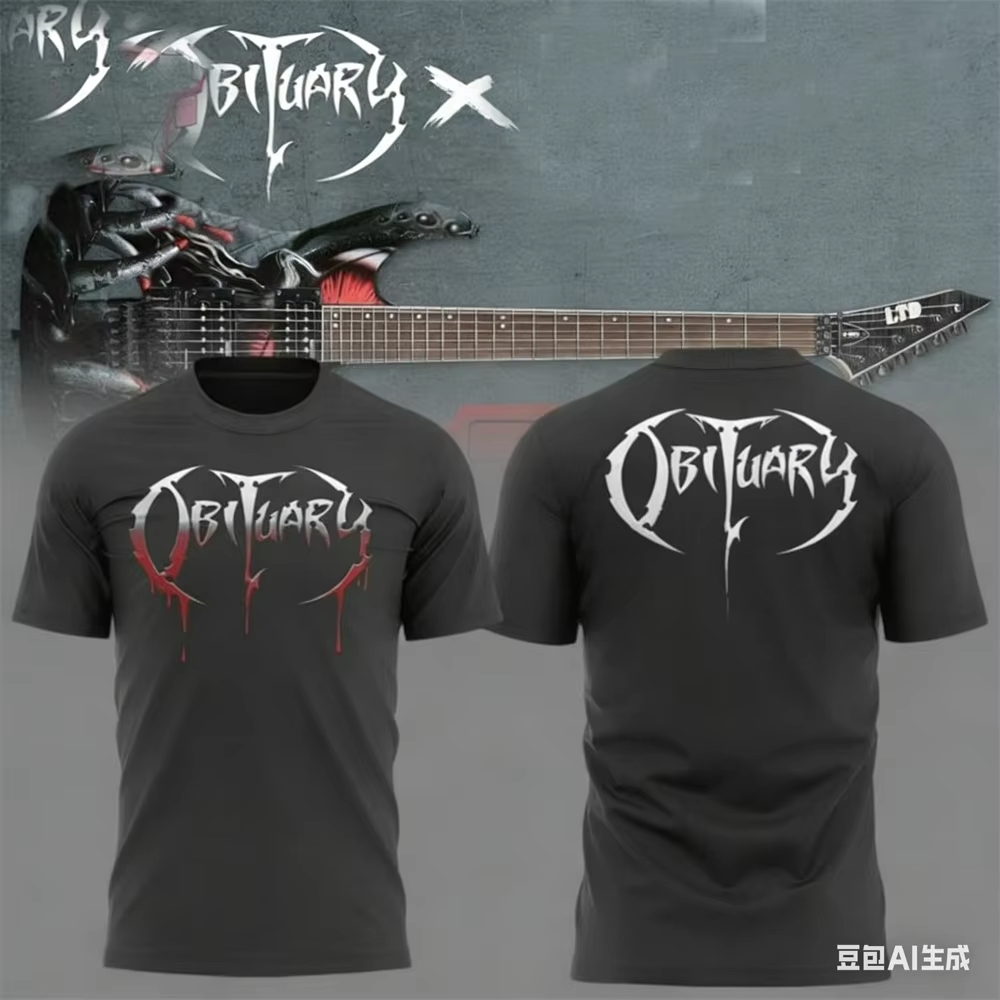 New Hot Vintage Rock Obituary  - Vintage Fashion Obituaries recension och pris