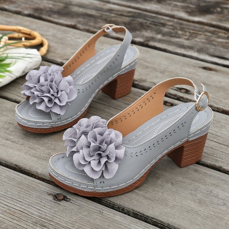 Vintage Flower Decorate Peep T - Vintage Fashion In 2026 recension och pris