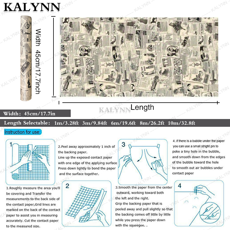 Vintage Contact Paper Many Typ - Vintage Fashion Wallpaper recension och pris