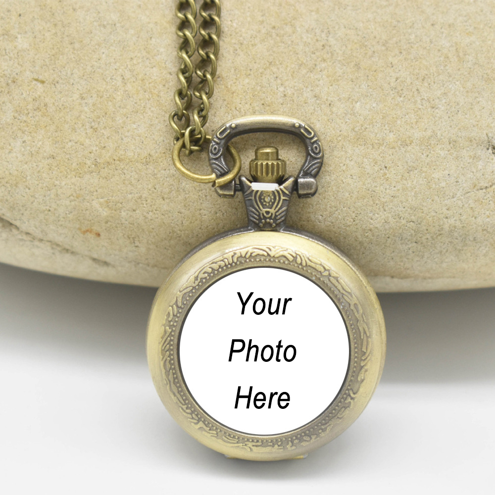 Custom Vintage Metal Pocket Wa - Vintage Fashion Watches recension och pris