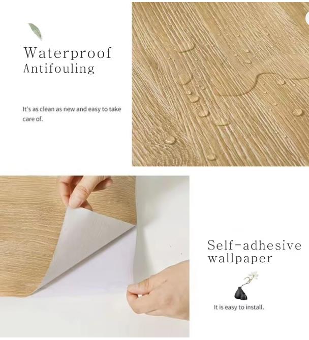 PVC Waterproof Self Adhesive W - Vintage Fashion Wallpaper recension och pris