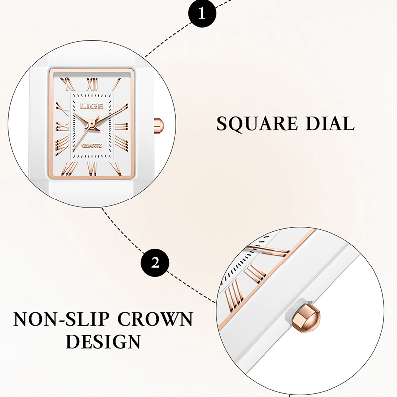 LIGE Watch Women's Wristwatch  - Vintage Fashion Watches recension och pris
