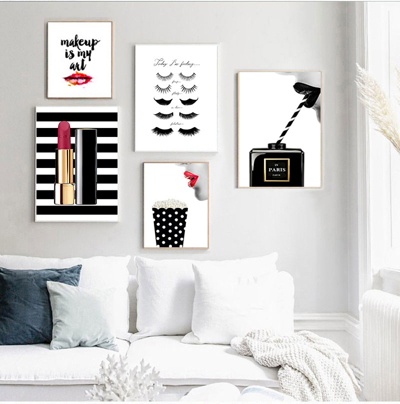 Posters Prints Vintage Canvas  - Vintage Fashion Illustration recension och pris