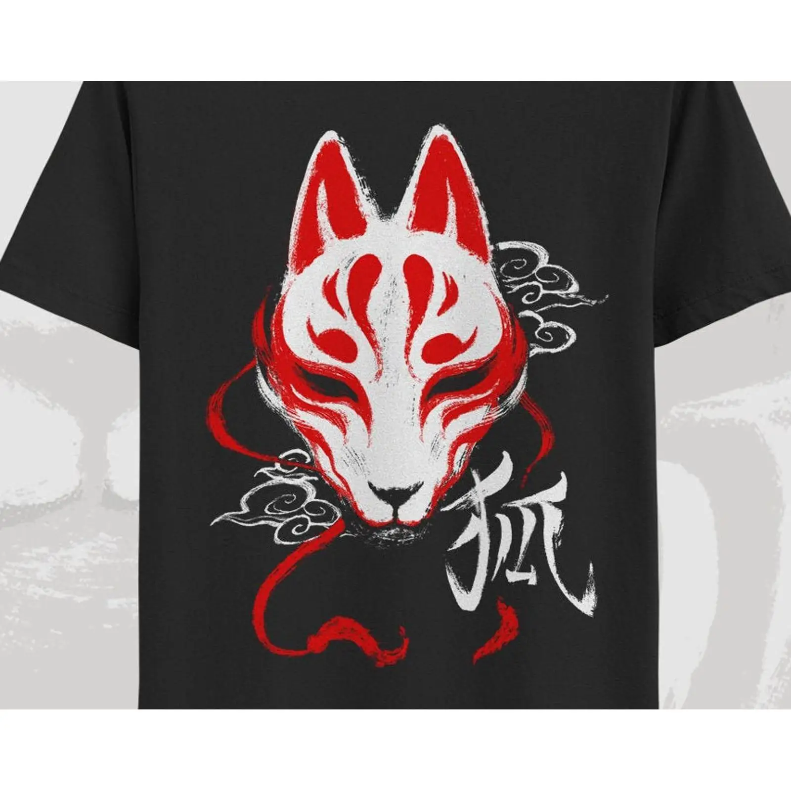 Kitsune mask T shirt japanese  - Vintage Fashion In Tokyo recension och pris