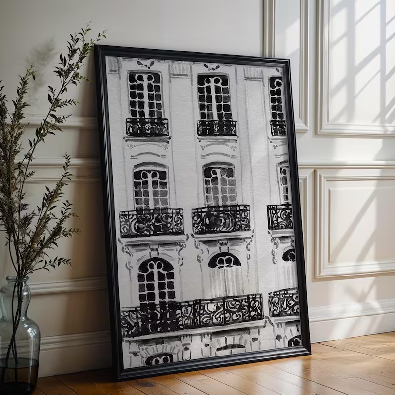 Monochrome Grunge Aesthetic Ar - Vintage Fashion Nyc recension och pris