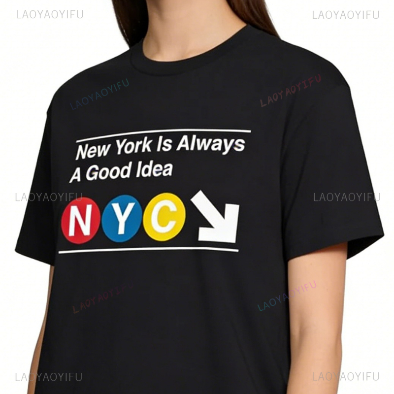 NYC Subway Sign Tshirt Unisex  - Vintage Fashion Nyc recension och pris