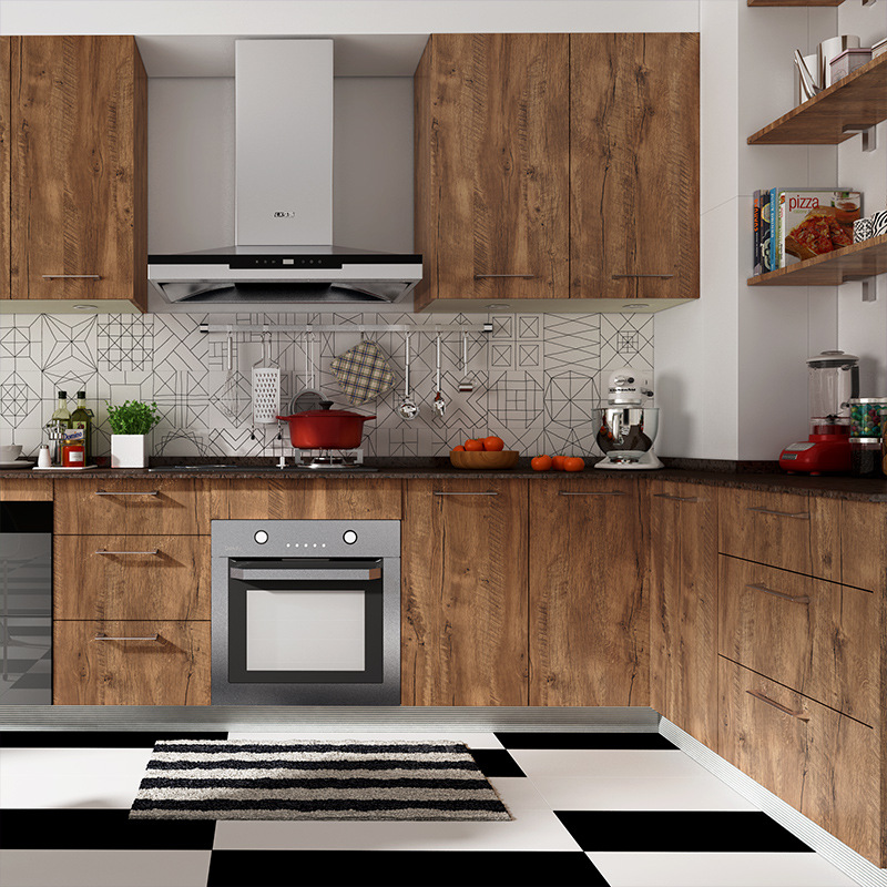 Wood Grain Self Adhesive Wallp - Vintage Fashion Wallpaper recension och pris