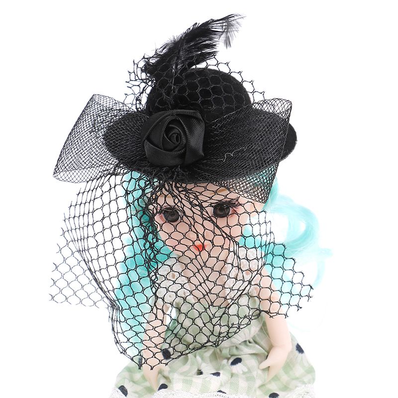 1Pcs 7cm Doll Fashion Lady Bow - Vintage Fashion Toys recension och pris