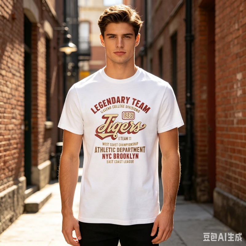 Men Streetwear T-Shirt LEGENDA - Vintage Fashion Nyc recension och pris