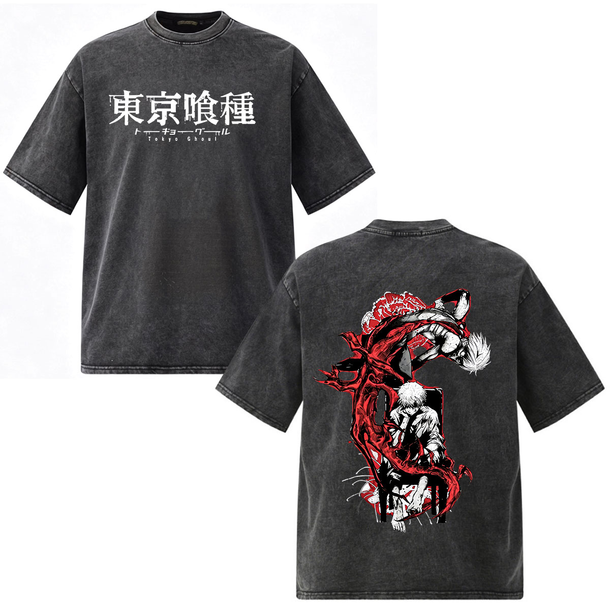 Anime Tokyo Ghoul Ken Kaneki T - Vintage Fashion In Tokyo recension och pris