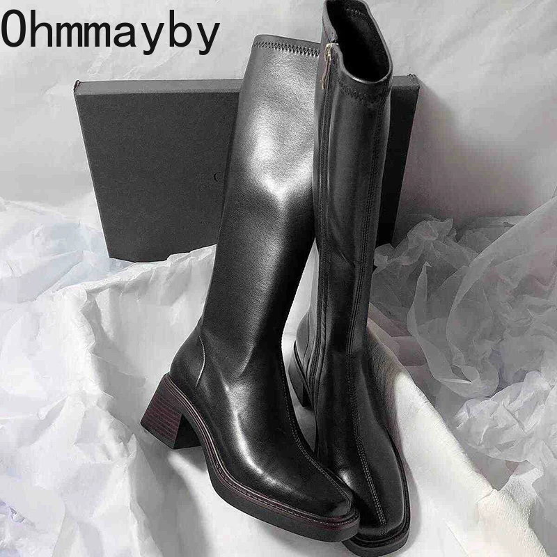 Vintage Thick Heel Women Knee  - Vintage Zipper recension och pris