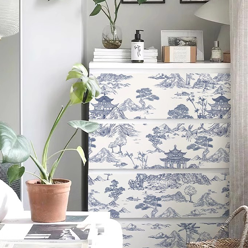 Self Adhesive Courtyard Garden - Vintage Fashion Wallpaper recension och pris