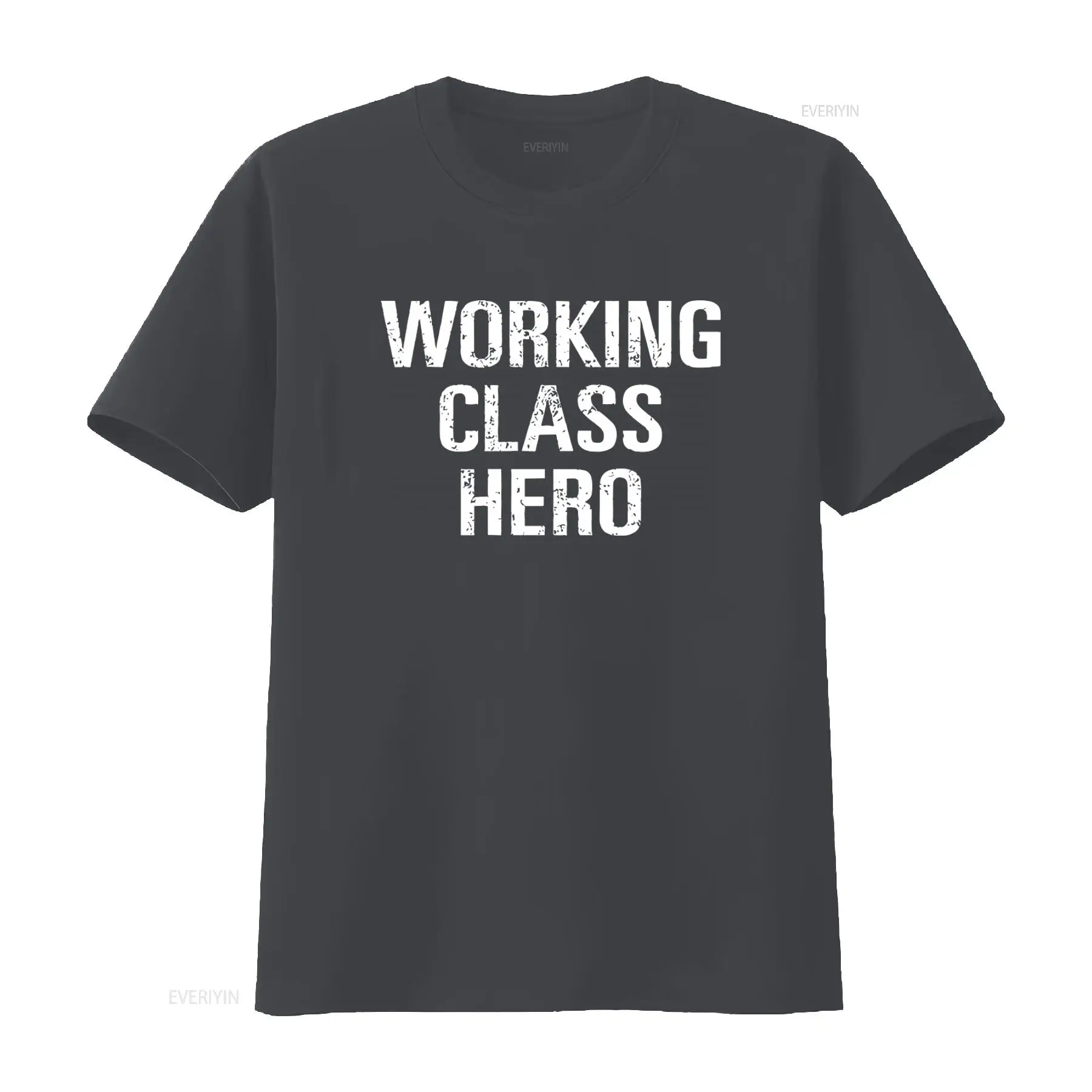 WORKING CLASS HERO Print T Shi - Vintage Fashion Nyc recension och pris