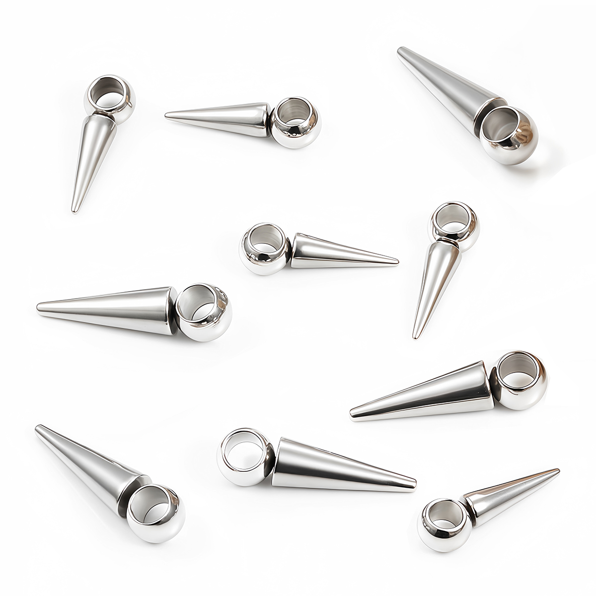 10pcs Retro Cone Charms Pendan - V Vintage Fashion recension och pris