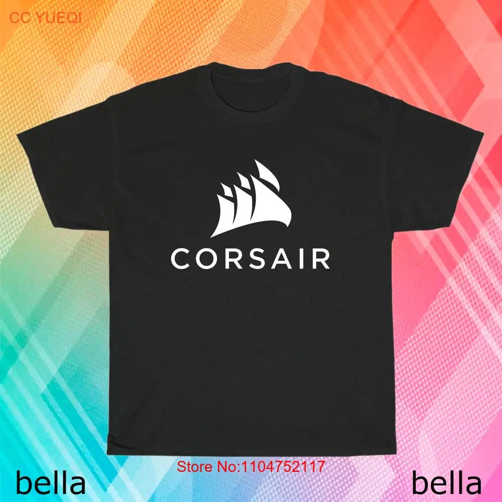 New Corsair Gaming Logo T Shir - Vintage Fashion Logo recension och pris