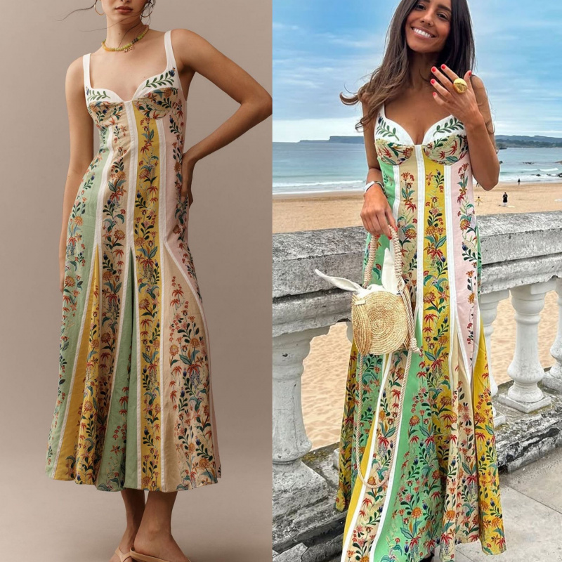 Fashion Elegant Women Sleevele - V Vintage Fashion recension och pris