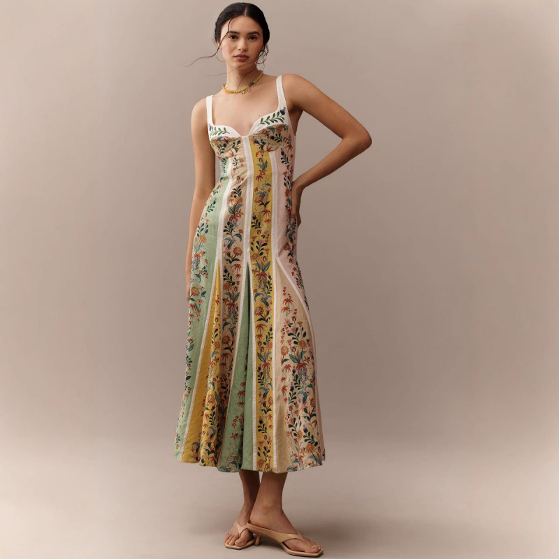 Fashion Elegant Women Sleevele - V Vintage Fashion recension och pris