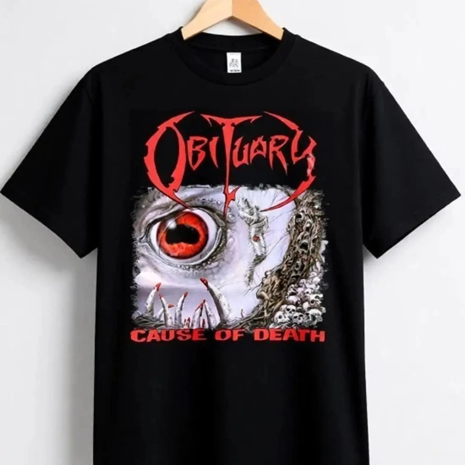 T Shirt Obituary Cause Of Deat - Vintage Fashion Obituaries recension och pris