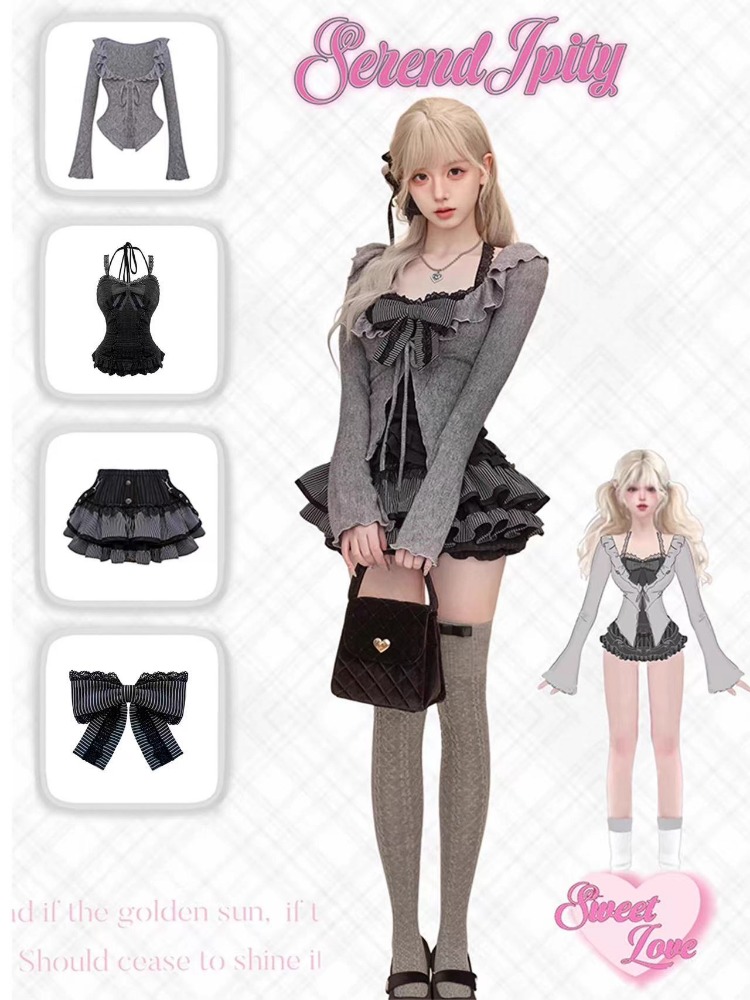 Gothic Y2k Vintage Preppy Styl - V Vintage Fashion recension och pris