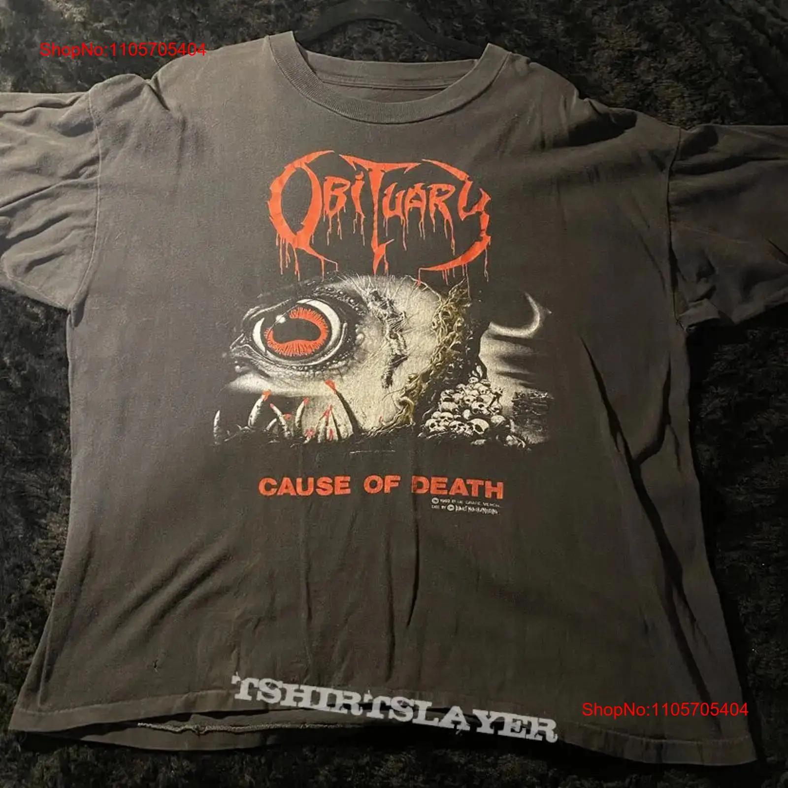 Obituary Cause of Death Tour C - Vintage Fashion Obituaries recension och pris
