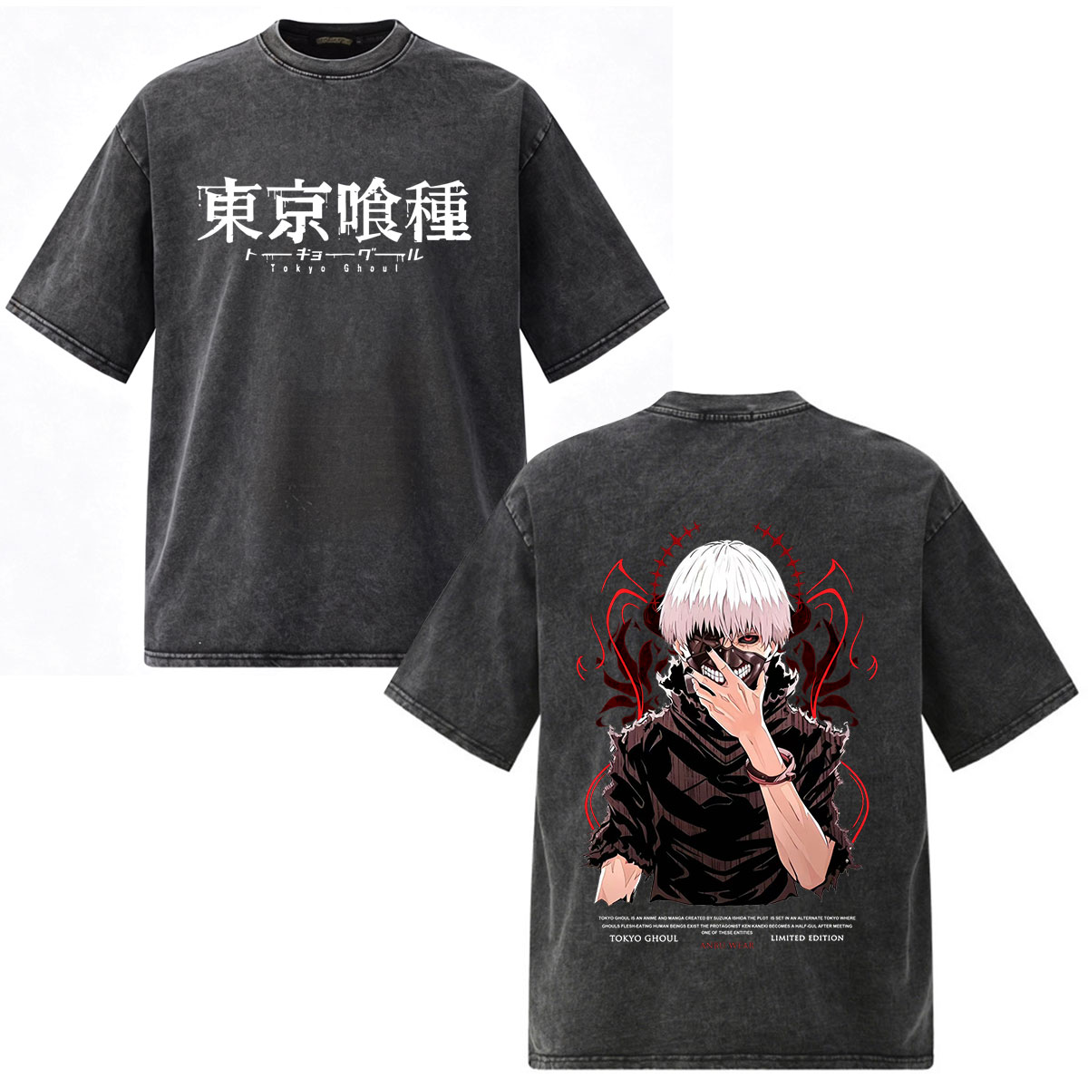 Vintage Washed Anime Tokyo Gho - Vintage Fashion In Tokyo recension och pris