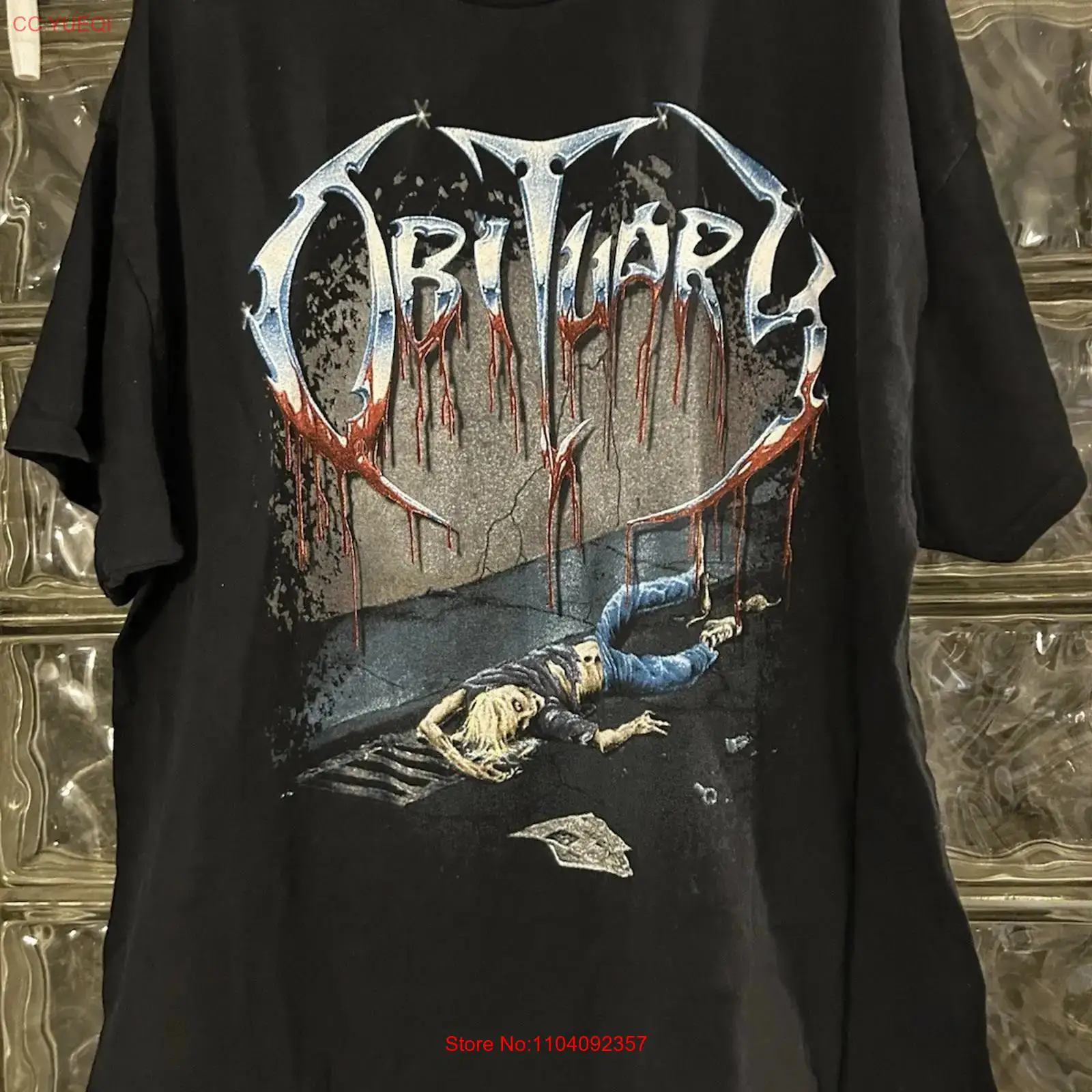 Obituary T shirt Black Color R - Vintage Fashion Obituaries recension och pris