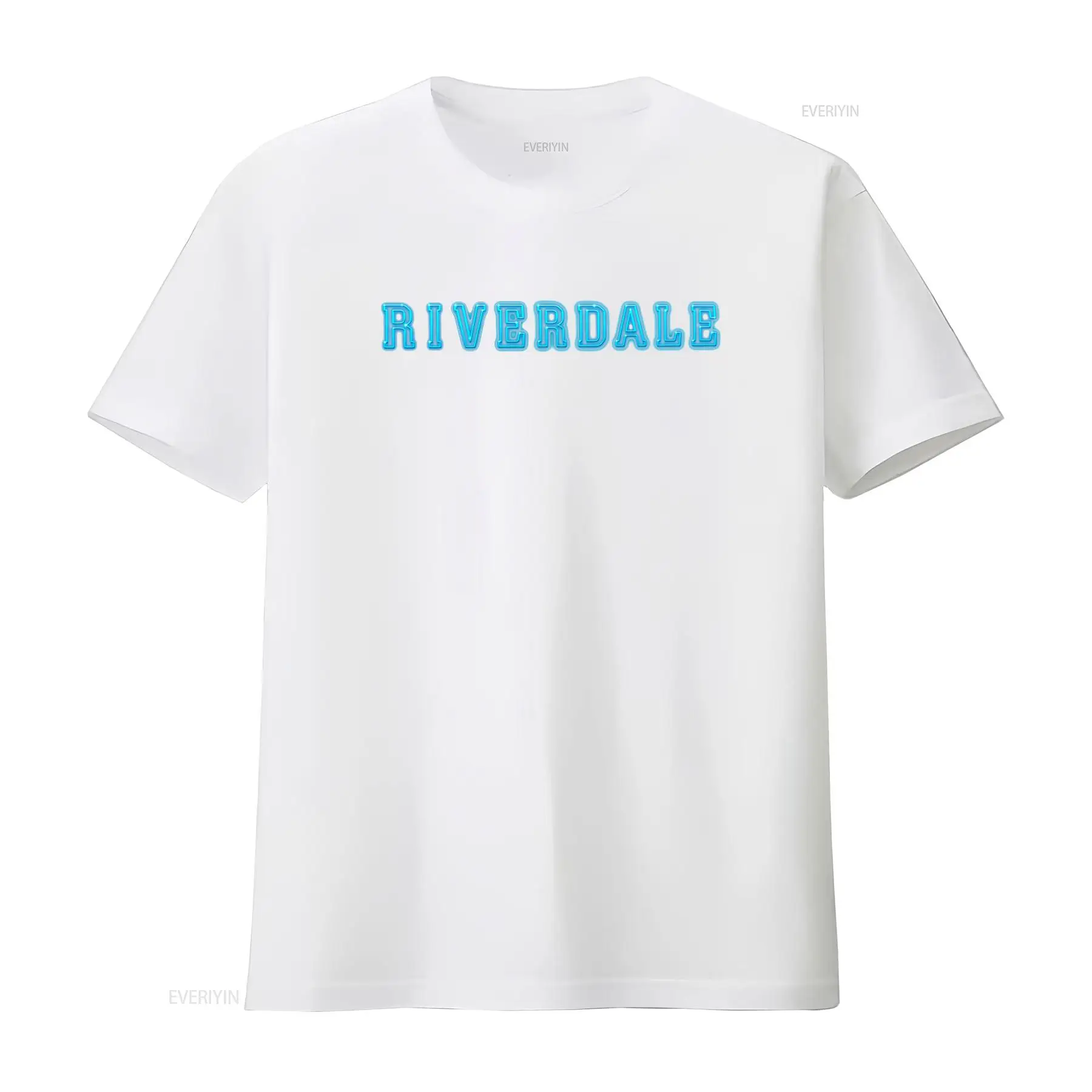 Riverdale Logo Neon Blue Print - Vintage Fashion Logo recension och pris