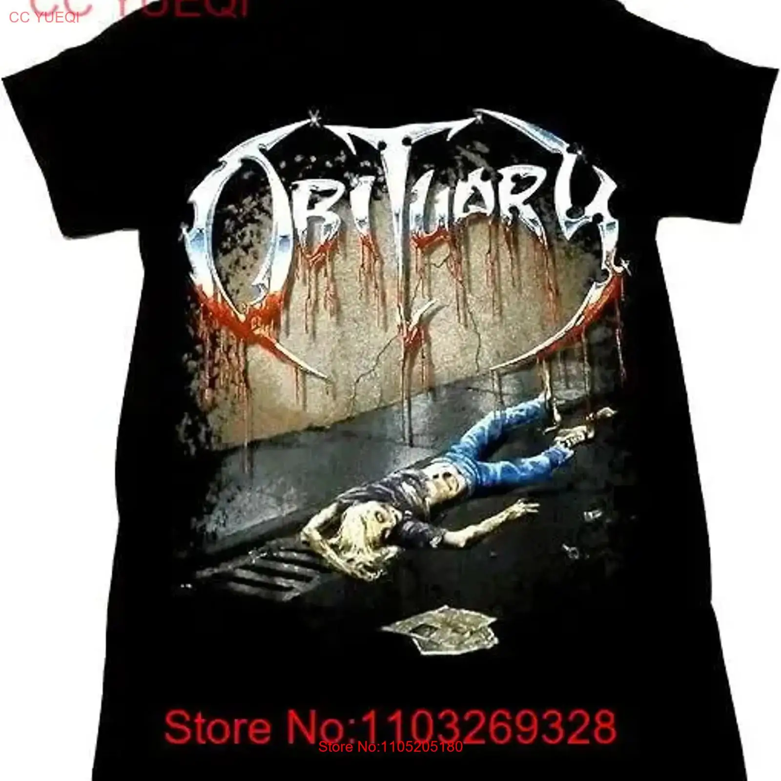 Vtg OBITUARY Band T shirt  Adu - Vintage Fashion Obituaries recension och pris