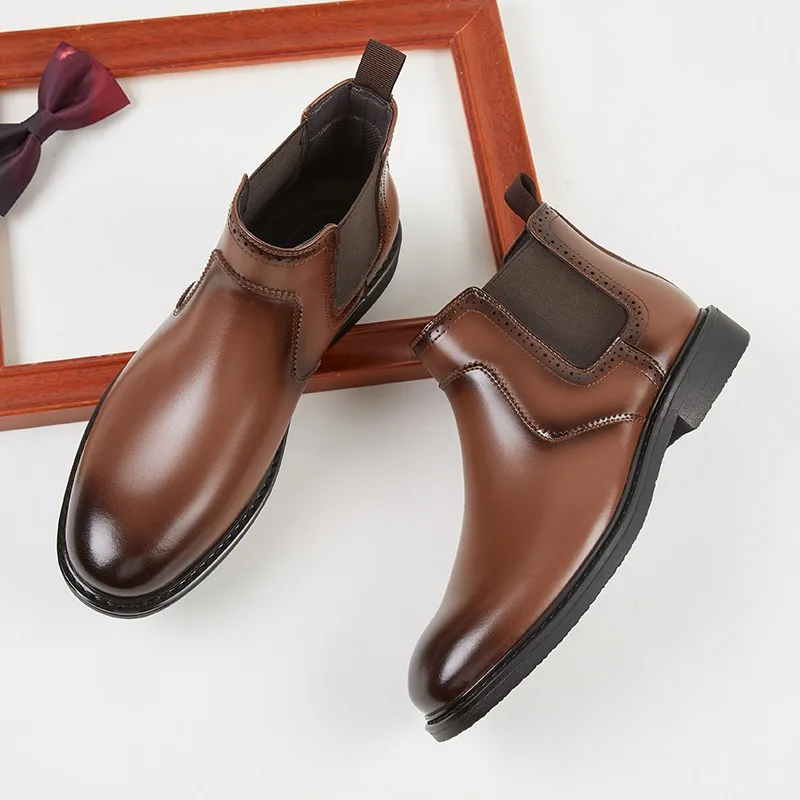 Vintage Mens Leather Oxford Bo - Vintage Fashion In 2026 recension och pris