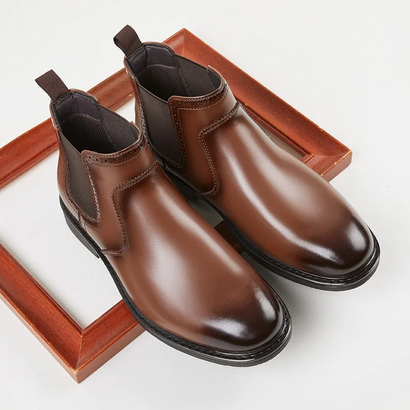 Vintage Mens Leather Oxford Bo - Vintage Fashion In 2026 recension och pris