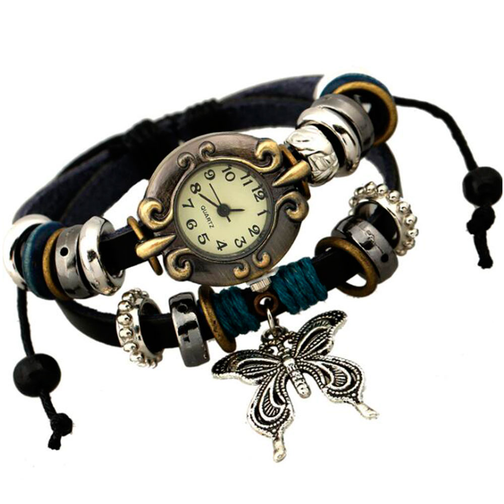 Handmade Butterfly Beads Brace - Vintage Fashion Watches recension och pris