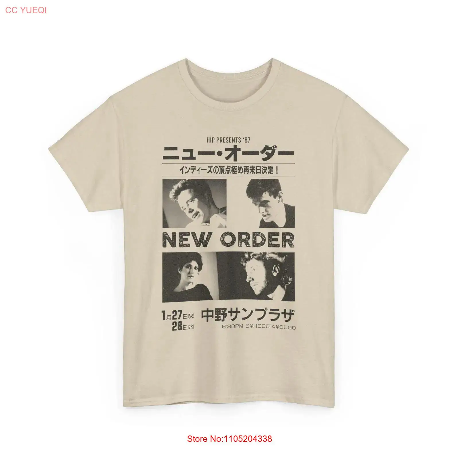 Vintage New Order Live in Japa - Vintage Fashion In Japan recension och pris