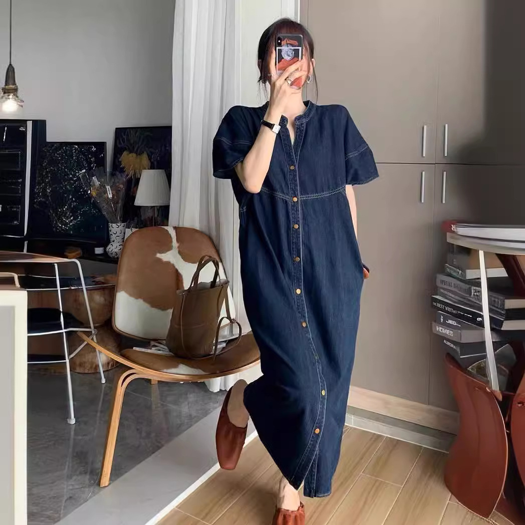 New French Vintage Loose Denim - V Vintage Fashion recension och pris