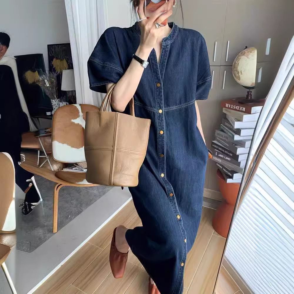 New French Vintage Loose Denim - V Vintage Fashion recension och pris