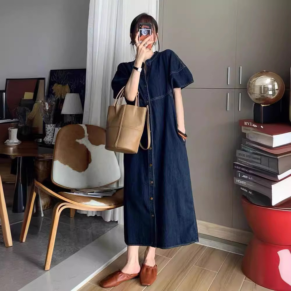 New French Vintage Loose Denim - V Vintage Fashion recension och pris