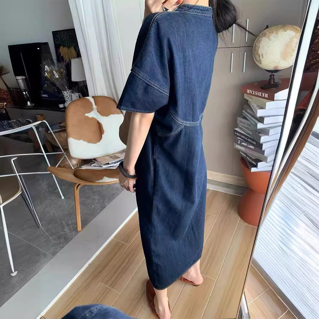 New French Vintage Loose Denim - V Vintage Fashion recension och pris