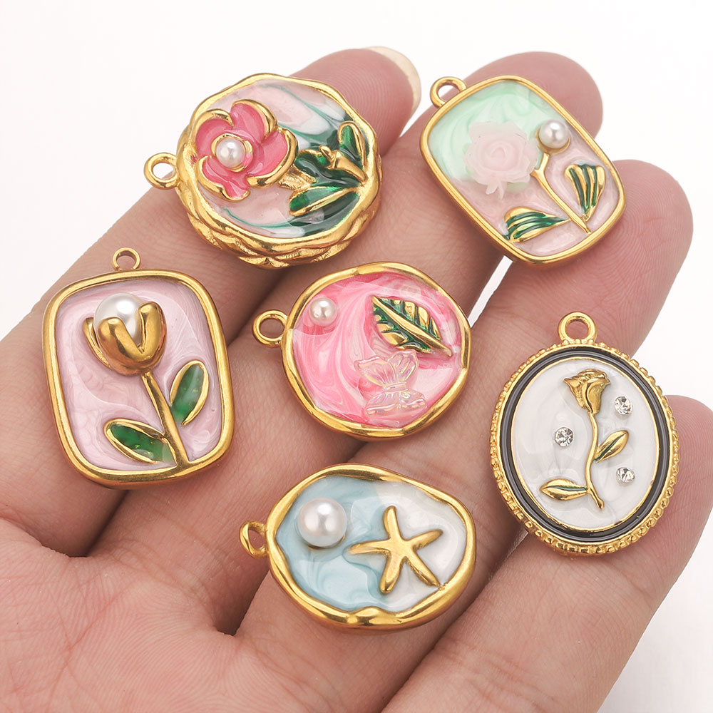 3pcs 18K Gold Plated Stainless - Vintage Fashion Finds recension och pris