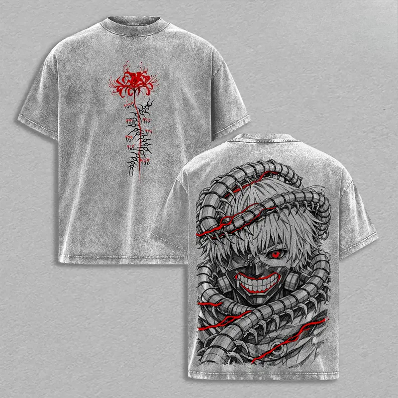 Manga Kaneki Ken Retro T Shirt - Vintage Fashion In Tokyo recension och pris