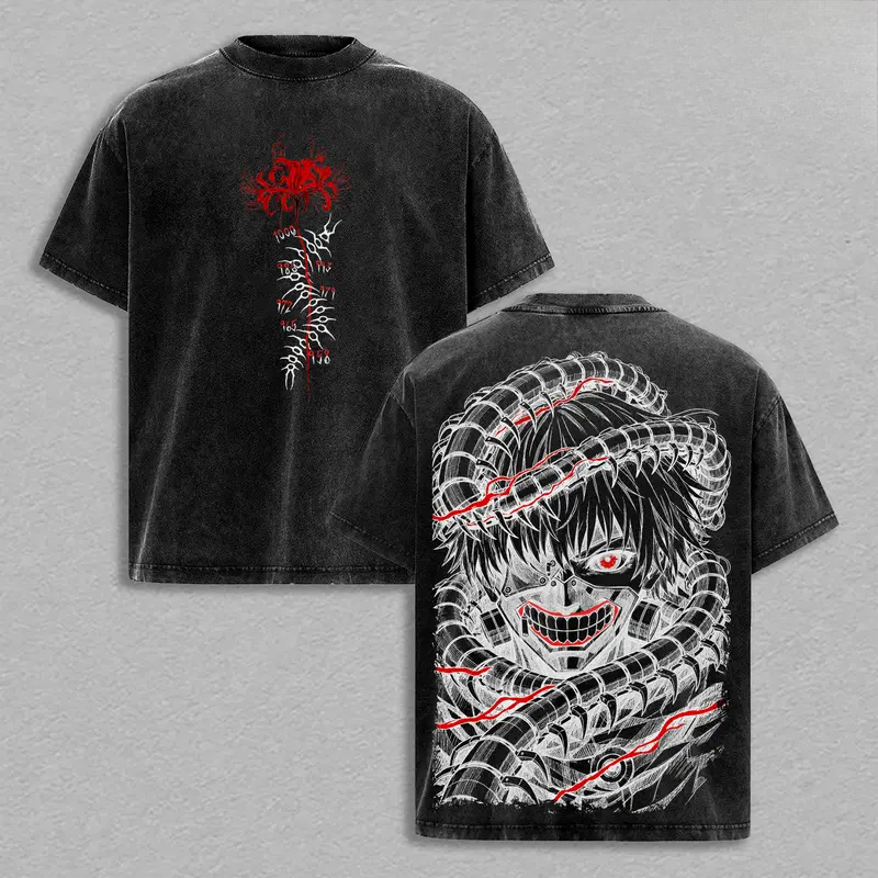 Manga Kaneki Ken Retro T Shirt - Vintage Fashion In Tokyo recension och pris